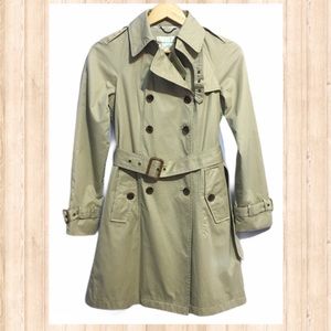 Banana Republic beige belted trench coat